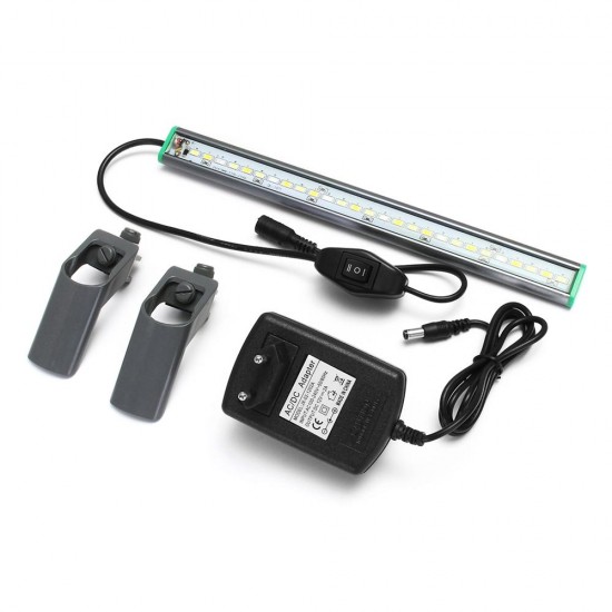 30cm 27 LED Fish Tank Aquarium Light White Blue Lamp Clip on Waterproof Bar AC110-240V 30cm 27 LED Fish Tank Aquarium Light White Blue Lamp Clip on Waterproof Bar AC110-240V