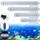 3/5/7/9W 220V US Plug Fish Tank Lamp LED Energy-Saving Blue+White Light Line Switch