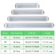 3/5/7/9W Fish Tank Light 220V LED Energy-Saving Blue+White Light Line Switch 3/5/7/9W Fish Tank Light 220V LED Energy-Saving Blue+White Light Line Switch