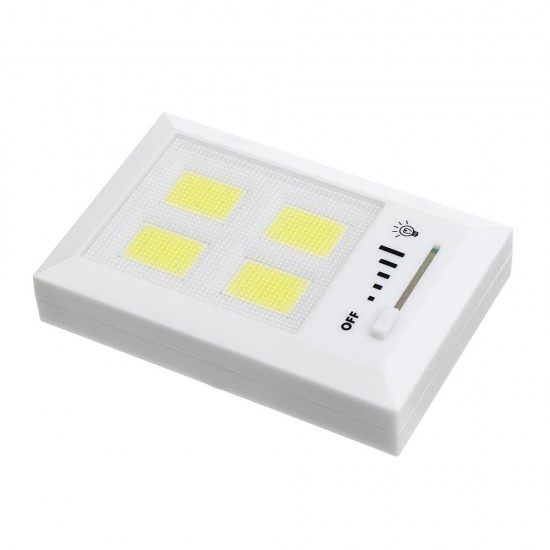 36 LED COB Wireless Night Light 5 Gear Dimming Under Light Wardrobe Porch Kitchen