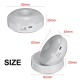 360 Degree Rotation LED Motion Sensor Night Light USB Rechargeable Lamp with Magnetic Base for Stairs Bedroom Bathroom Kitchen Hallway White/Warm Light