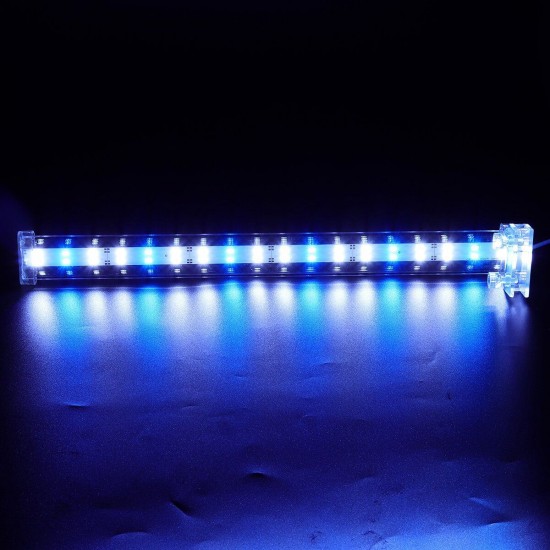 3/6/9/12W LED Aquarium Clip Light Fish Tank Aquatic Plant Lamp Decor 110-240V 3/6/9/12W LED Aquarium Clip Light Fish Tank Aquatic Plant Lamp Decor 110-240V