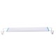 38.5CM Aluminum Adjustable LED Aquarium Light Fish Tank Panel Lamp Blue+White AC220V 38.5CM Aluminum Adjustable LED Aquarium Light Fish Tank Panel Lamp Blue+White AC220V
