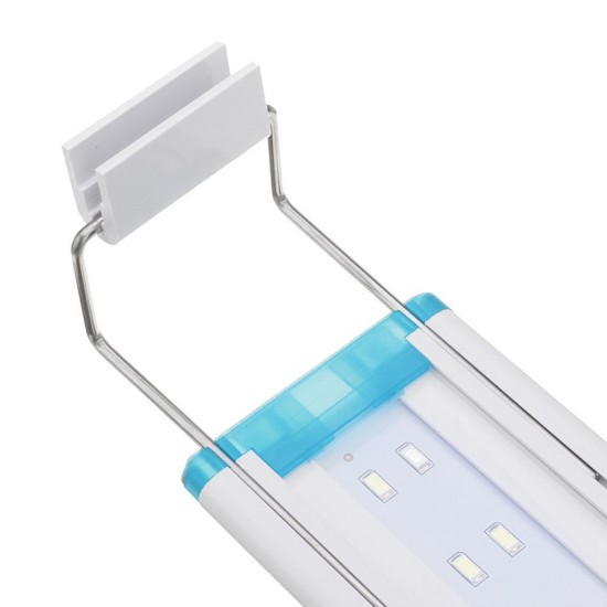 38.5CM Aluminum Adjustable LED Aquarium Light Fish Tank Panel Lamp Blue+White AC220V 38.5CM Aluminum Adjustable LED Aquarium Light Fish Tank Panel Lamp Blue+White AC220V