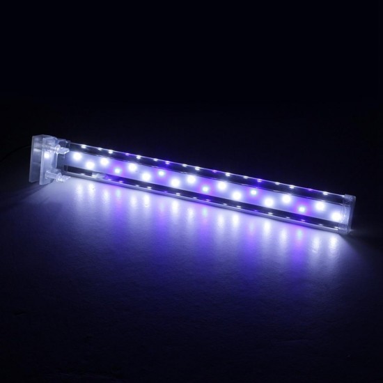 38CM Crystal LED Aquarium Light Clip on Plant Grow Fish Tank Lighting Lamp AC220V 38CM Crystal LED Aquarium Light Clip on Plant Grow Fish Tank Lighting Lamp AC220V
