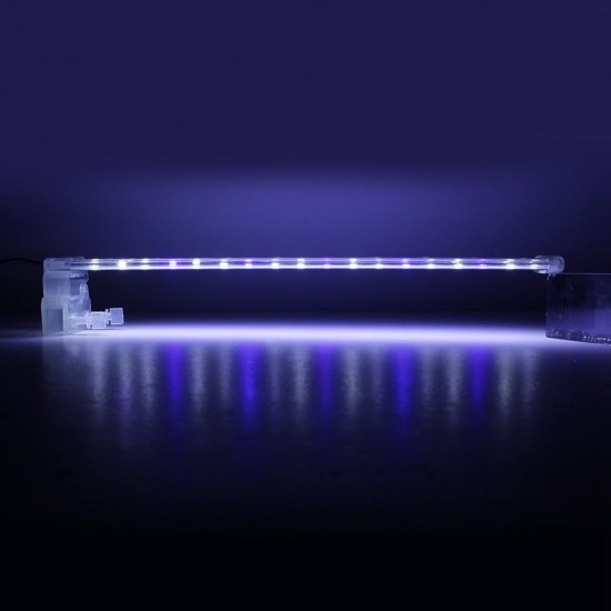 38CM Crystal LED Aquarium Light Clip on Plant Grow Fish Tank Lighting Lamp AC220V 38CM Crystal LED Aquarium Light Clip on Plant Grow Fish Tank Lighting Lamp AC220V