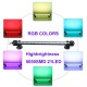 38cm bluetooth APP RGB LED Aquarium Fish Tank Lights Submersible Strip Bar Lamp