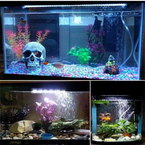 38cm bluetooth APP RGB LED Aquarium Fish Tank Lights Submersible Strip Bar Lamp 38cm bluetooth APP RGB LED Aquarium Fish Tank Lights Submersible Strip Bar Lamp