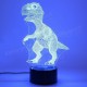 3D Dinosaur LED Desk Table Lamp 7 Color Changing USB Night Light 5V 3D Dinosaur LED Desk Table Lamp 7 Color Changing USB Night Light 5V