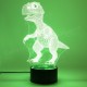 3D Dinosaur LED Desk Table Lamp 7 Color Changing USB Night Light 5V 3D Dinosaur LED Desk Table Lamp 7 Color Changing USB Night Light 5V