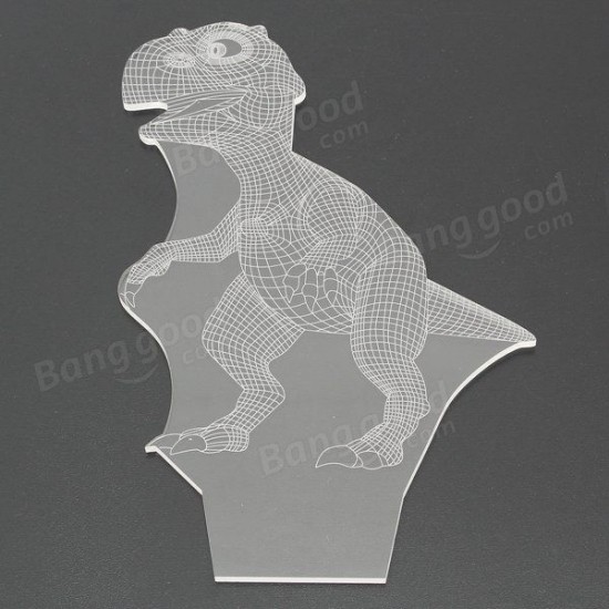 3D Dinosaur LED Desk Table Lamp 7 Color Changing USB Night Light 5V 3D Dinosaur LED Desk Table Lamp 7 Color Changing USB Night Light 5V