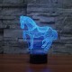 3D Horse LED Lamp 7 Color Change Touch Sensor Night Light Christmas Gift Party Decor 3D Horse LED Lamp 7 Color Change Touch Sensor Night Light Christmas Gift Party Decor