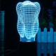 3D Illuminated Color Changing Touch Switch Tooth LED Desk Night Light Lamp Xmas Gift 3D Illuminated Color Changing Touch Switch Tooth LED Desk Night Light Lamp Xmas Gift