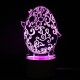 3D Easter Egg Rabbit LED Night Light USB Colorful Table Desk Lamp Holiday Decor DC5V