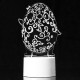 3D Easter Egg Rabbit LED Night Light USB Colorful Table Desk Lamp Holiday Decor DC5V