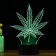 3D LED Maple Leaf Table Lamp Remote Control Touch Night Light Color Change Gift 3D LED Maple Leaf Table Lamp Remote Control Touch Night Light Color Change Gift
