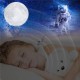 3D Printing Moon Lamp Moonlight USB Changing LED Night Light Touch APP 16 Color