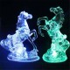 3D RGB LED Desk Lamp Night light Horse Ornament For Home Car Party Wedding