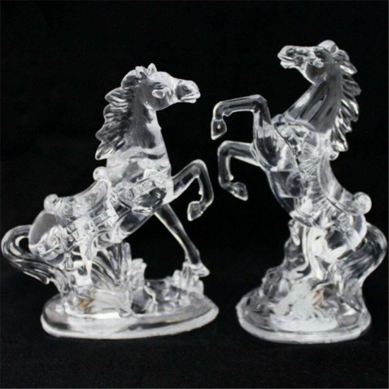 3D RGB LED Desk Lamp Night light Horse Ornament For Home Car Party Wedding