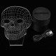 3D Skull LED Table Desk Light USB 7 Color Changing Night Lamp Home Decor 3D Skull LED Table Desk Light USB 7 Color Changing Night Lamp Home Decor