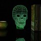 3D Skull LED Table Desk Light USB 7 Color Changing Night Lamp Home Decor 3D Skull LED Table Desk Light USB 7 Color Changing Night Lamp Home Decor
