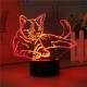 3D USB/Battery Powered Cute Cat 7 Colors Change LED Desk Lamps Touch Switch Night Light 3D USB/Battery Powered Cute Cat 7 Colors Change LED Desk Lamps Touch Switch Night Light