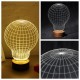 3D Visual LED Small Table Night Light For Holiday Valentines Day