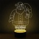 3D Visual LED Small Table Night Light For Holiday Valentines Day