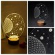 3D Visual LED Small Table Night Light For Holiday Valentines Day