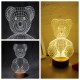 3D Visual LED Small Table Night Light For Holiday Valentines Day 3D Visual LED Small Table Night Light For Holiday Valentines Day