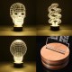 3D Visual LED Table Lamp Energy Saving Wooden Night Lamp For Holiday 3D Visual LED Table Lamp Energy Saving Wooden Night Lamp For Holiday
