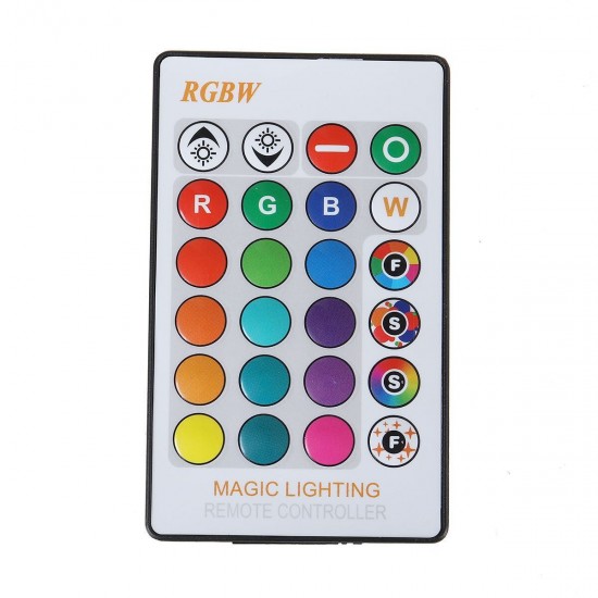 3W 5W 10W 15W RGBW E27 LED Bulb 16 Color Dimmable Globe Light With Remote Control For Party Decoration AC85-265V 3W 5W 10W 15W RGBW E27 LED Bulb 16 Color Dimmable Globe Light With Remote Control For Party Decoration AC85-265V