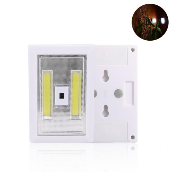 3W COB LED Hand Wave Sensor Night Light Battery Power Magnet Emergency Lamp For Wall Bedroom Cabinet 3W COB LED Hand Wave Sensor Night Light Battery Power Magnet Emergency Lamp For Wall Bedroom Cabinet