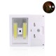 3W COB LED Hand Wave Sensor Night Light Battery Power Magnet Emergency Lamp For Wall Bedroom Cabinet 3W COB LED Hand Wave Sensor Night Light Battery Power Magnet Emergency Lamp For Wall Bedroom Cabinet