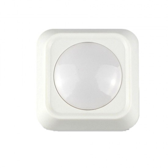 3pcs / 6pcs Colorful Remote Control Pat Night Light for Wardrobe Kitchen Bedroom Cabinet Square Shape 3pcs / 6pcs Colorful Remote Control Pat Night Light for Wardrobe Kitchen Bedroom Cabinet Square Shape