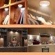 3pcs 6pcs Colorful LED Cabinet Lamp Hallway Counter Kitchen Display Light with Remote Controller