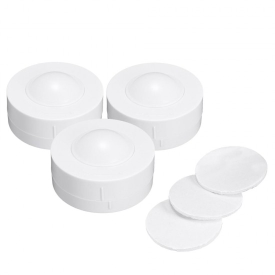 3pcs Wireless LED Night Light Bedroom Hallway Cabinet Stair Lamp Remote Control 3pcs Wireless LED Night Light Bedroom Hallway Cabinet Stair Lamp Remote Control