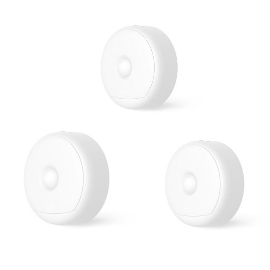 3pcs YLYD01YL LED Infrared Body Motion Sensor Night Light USB Rechargeable Magnetic Lamp ( Ecosystem Product) 3pcs YLYD01YL LED Infrared Body Motion Sensor Night Light USB Rechargeable Magnetic Lamp ( Ecosystem Product)