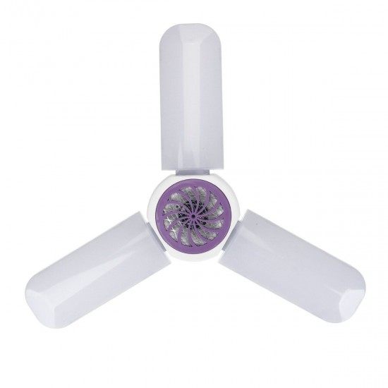 40W E27 Mosquito Killer Lamp Deformable LED Garage Light Bulb Three-Leaf Foldable Ceiling Lighting 40W E27 Mosquito Killer Lamp Deformable LED Garage Light Bulb Three-Leaf Foldable Ceiling Lighting