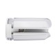 40W E27 Mosquito Killer Lamp Deformable LED Garage Light Bulb Three-Leaf Foldable Ceiling Lighting 40W E27 Mosquito Killer Lamp Deformable LED Garage Light Bulb Three-Leaf Foldable Ceiling Lighting