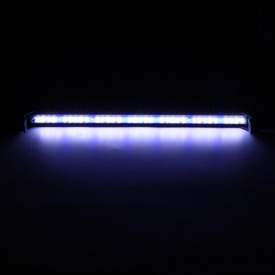 40cm 39 LED Fish Tank Aquarium Light White Blue Lamp Clip on Waterproof Bar AC110-240V