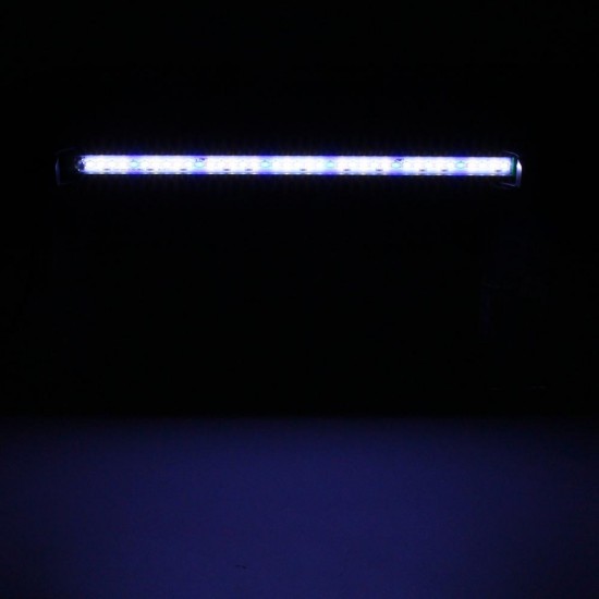 40cm 39 LED Fish Tank Aquarium Light White Blue Lamp Clip on Waterproof Bar AC110-240V