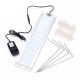 45CM 18W Touch Switch LED Aquarium Light Clip Two Modes Fish Tank Lamp Plant Grow Light 220V