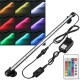 4.5W 60CM Submersible Remote Control/Button 60CM 30 LED RGB Night Lamp for Aquarium Fish Tank Pond