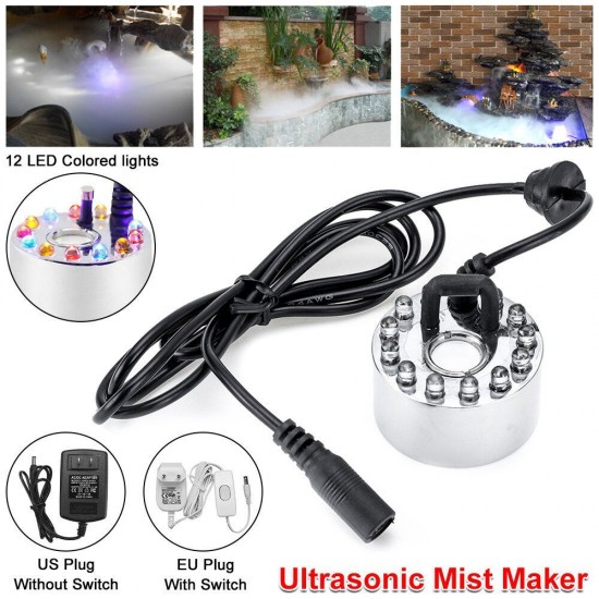45mm Ultrasonic Humidifier Mist Maker Fogger Water Fountain Pond Atomizer Head 45mm Ultrasonic Humidifier Mist Maker Fogger Water Fountain Pond Atomizer Head