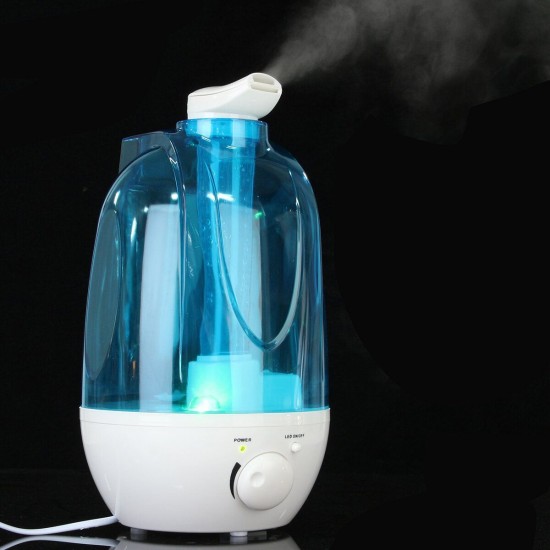 4L Potable LED Ultrasonic Humidifier Atomiser Air Purifier Home/Office 20m² Room 4L Potable LED Ultrasonic Humidifier Atomiser Air Purifier Home/Office 20m² Room