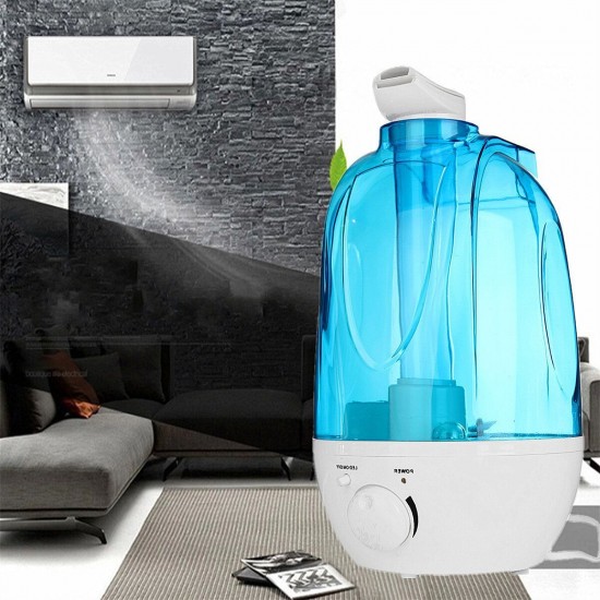 4L Potable LED Ultrasonic Humidifier Atomiser Air Purifier Home/Office 20m² Room 4L Potable LED Ultrasonic Humidifier Atomiser Air Purifier Home/Office 20m² Room