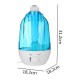 4L Potable LED Ultrasonic Humidifier Atomiser Air Purifier Home/Office 20m² Room 4L Potable LED Ultrasonic Humidifier Atomiser Air Purifier Home/Office 20m² Room
