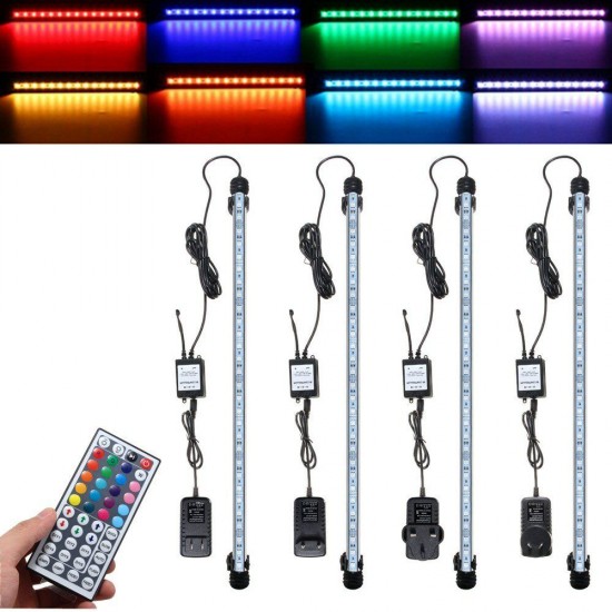 53CM RGB LED Aquarium Fish Tank Light IP68 Color Changing Bar Submersible Lamp + Remote Control AC110-240V 53CM RGB LED Aquarium Fish Tank Light IP68 Color Changing Bar Submersible Lamp + Remote Control AC110-240V