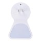 5A 9 LED Plug Socket Lamp Plug-in Wall Hallway Night Light USB Charging US/EU Plug